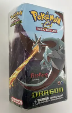 Pokemon EX Dragon Fire Fang Theme Deck - 2003 Rare Factory Sealed - Image 2