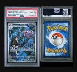 2025 POKEMON DRI ILLUSTRATION RARE #199 TEAM ROCKET'S WEEZING PSA 10 - Image 1