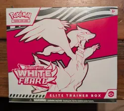 Pokemon TCG - WHITE FLARE Elite Trainer Box - Factory Sealed New ETB - Image 1