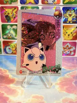 Pokemon HOLO Vintage Pocket Monsters Prism Sticker 1998 Nintendo Rare Ash Misty - Image 4