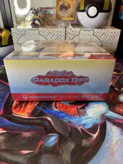 Paradox Rift Pokemon Center ETB Exclusive Roaring Moon Factory Sealed - Image 5