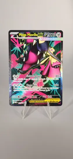 MEGA MAWILE EX 2025 POKEMON MEGA EVOLUTION ULTRA RARE 162/132 - Image 1