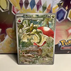 Pokemon TCG Flapple 210/191 Surging Sparks Illustration Rare Card (NM) - Image 1