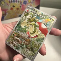 Pokemon TCG Flapple 210/191 Surging Sparks Illustration Rare Card (NM) - Image 5