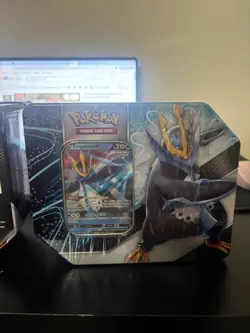 POKEMON TCG: Empoleon V Strikers Tin probable Evolving Skies New Factory Sealed - Image 1