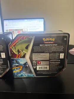 POKEMON TCG: Empoleon V Strikers Tin probable Evolving Skies New Factory Sealed - Image 2