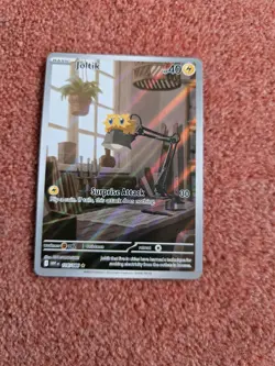 Pokemon TCG Joltik Card 116/086 White Flare Illustration Rare NM/M Condition - Image 1