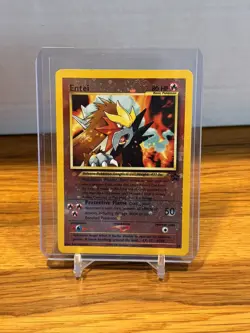 Pokemon TCG Entei Wizards Black Star Promos 34 Holo Promo Promo - Image 1
