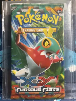 Pokemon TCG Sealed XY Furious Fists Booster Pack - Image 1