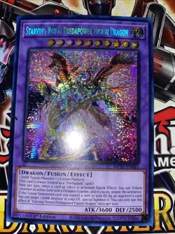 Yugioh ! Starving Venom Predapower Fusion Dragon MP23-EN081 , 1st Edition PSR - Image 2