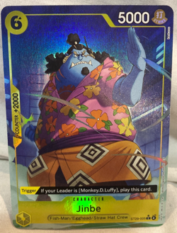 One Piece Jinbe ST29-005 Egghead Starter Deck - Promo Alt Art Foil - Image 1