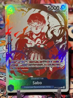 SABO - One Piece OP10-049 - PROMO - 3rd Anniversary Treasure Campaign Pack - Image 1