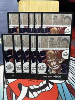 One Piece TCG OP09 Emperors in the New World Shanks Don!! x10 English Card - Image 2