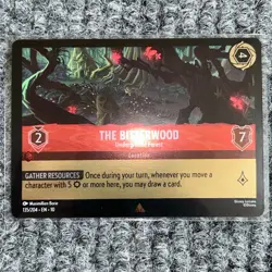 Disney Lorcana Whispers in the Well The Bitterwood Cold Foil 135/204 NM - Image 2