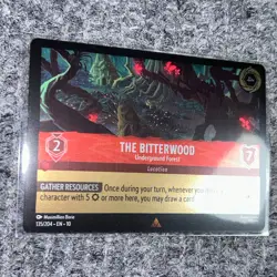 Disney Lorcana Whispers in the Well The Bitterwood Cold Foil 135/204 NM - Image 3