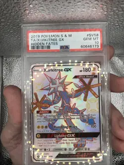 Xurkitree GX SV58/SV94 Pokemon Hidden Fates Holo Full Art Card - No Reserve! - Image 1