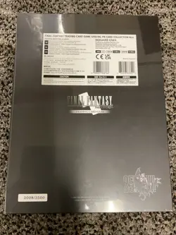 Final Fantasy TCG Special PR Card Collection Noir Sealed 25th Anniversary FFVII - Image 2
