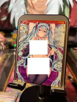 Goddess Story Metal Card Rare Waifu Anime Hatsune Miku - Image 2