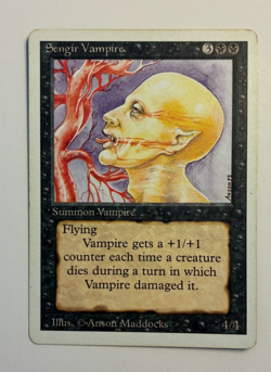 SENGIR VAMPIRE x1 mtg LP 3rd Edition Revised 1 Unc - Image 1