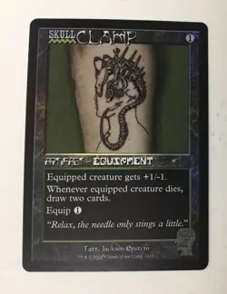 Skullclamp (Rainbow Foil) Secret Lair Drop Foil - Image 1