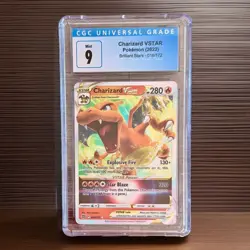 Pokemon Charizard VSTAR Brilliant Stars 018/172 Holo Ultra Rare 280HP CGC 9 - Image 1