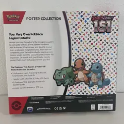 POKEMON 151 Scarlet Violet Poster Collection Dollar General Exclusive NEW Seal - Image 4