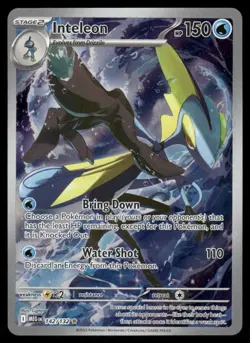 Pokemon Cards Inteleon 142/132 Mega Evolution Illustration Rare NM *2 - Image 1
