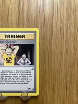 Pokemon TCG Blaine’s Quiz #3 Gym Challenge 112/132 Unlimited WOTC 2000 Uncommon - Image 5