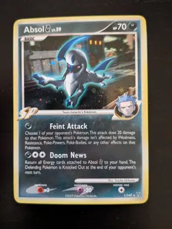 Absol G LV.59 1/147 Supreme Victors Holo Rare Pokemon LP - Image 1
