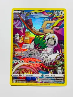 ORANGURU 2022 Pokemon Brilliant Stars FULL ART Holo Ultra Rare POKEMON TG12/TG30 - Image 1