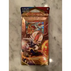 POKEMON Cinderace Cracked Ice Holo 36/202 Misprint Theme Deck ERROR RARE - Image 1