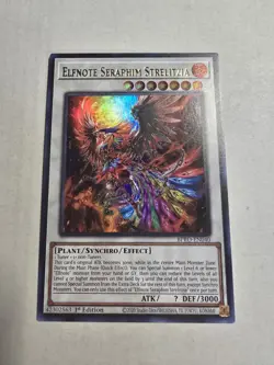 Elfnote Seraphim Strelitzia 1st Edition Ultra Rare BPRO-EN040 Yu-Gi-Oh! - Image 1