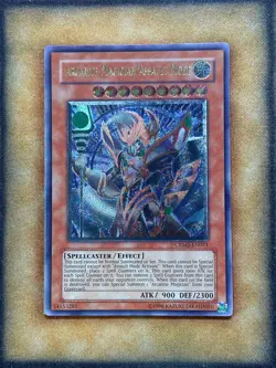 Yugioh Arcanite Magician/Assault Mode CRMS-EN021 Ultimate Rare NM - Image 1