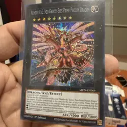 Yugioh Number C62 Neo Galaxy-Eyes Prime Photon Dragon MP24-EN069 Prismatic - Image 2