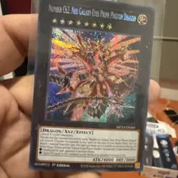 Yugioh Number C62 Neo Galaxy-Eyes Prime Photon Dragon MP24-EN069 Prismatic - Image 3