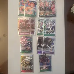 13 One Piece TCG OP-14 SR The Azure Sea’s Seven Lot ENGLISH - Image 1