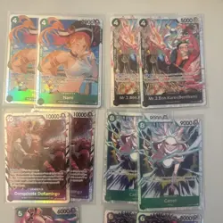 13 One Piece TCG OP-14 SR The Azure Sea’s Seven Lot ENGLISH - Image 2