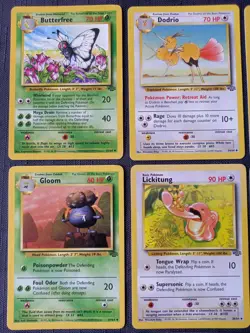 Pokemon Cards Jungle Set Complete Set of Uncommons & Commons (32 Cards) - Image 3