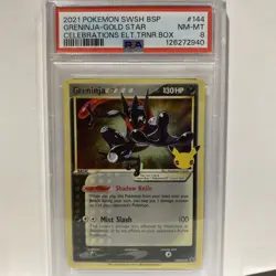 Greninja Star SWSH144 SWSH: Sword & Shield Promo Cards Holo - PSA 8 - Image 1
