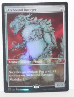 MTG Arcbound Ravager #56 Secret Lair Drop Series Full Art Foil Promo Card (A) - Image 1