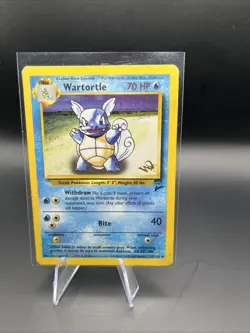 Pokemon TCG Wartortle Wizards Stamp Base Set 2, Promo Card - Image 1