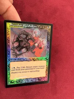 1999 Magic the Gathering Phyrexian Reclamation FOIL Card - Image 2