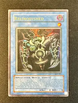 Relinquished SDP-001 Starter Deck Pegasus Unlimited YuGiOh! Card Holo - Lp - Image 1