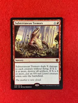 Subterranean Tremors - Conspiracy: Take the Crown - Magic the Gathering - MTG - Image 1