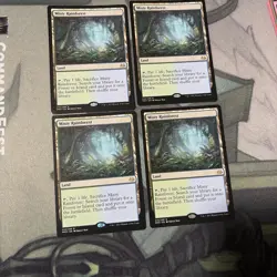 4x Misty Rainforest Modern Masters 2017 MM3 Fetchland MTG LP/NM - Image 1