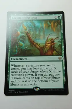 MTG Cream of the Crop x1- -Lorwyn Eclipsed Commander-Near Mint - Image 1