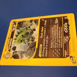 Pokemon Tyranitar Expedition Base Set Rare Regular 120HP 066/165 English 2002 - Image 5