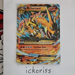 Pokemon Mega Charizard EX Ultra Rare Holo 13/106 Flashfire 220 HP - Image 1