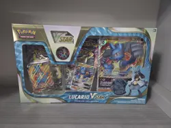 Pokemon TCG Lucario VSTAR Premium Collection Box Factory Sealed SHIPS TODAY NEW - Image 1
