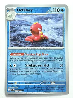 Octillery 034/182 Reverse Holo Common Paradox Rift - Pokemon TCG - Near Mint NM - Image 3